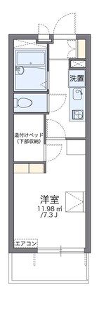 レオパレスミュートス　テセラの物件間取画像